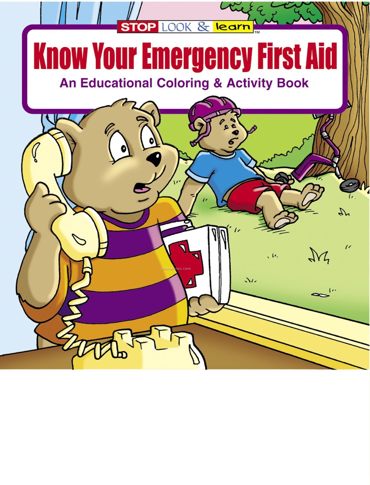 Know Your Emergency First Aid Coloring Book