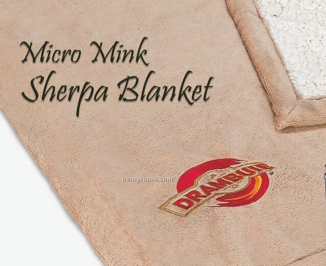 Micro Mink/Lambswool Sherpa Blanket