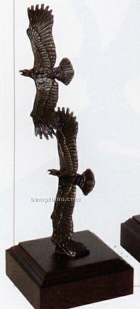 Soaring Eagle Sculpture (23")