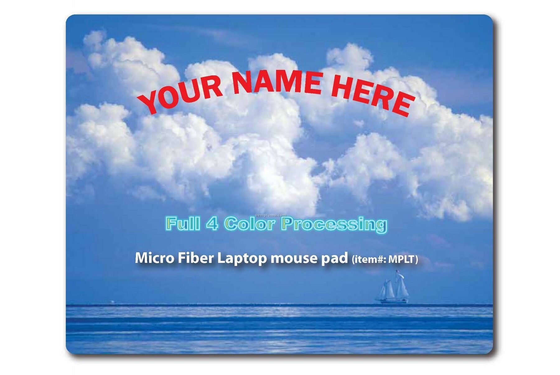 Sublimated Micro Fiber Laptop Mouse Pads