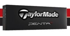 Taylormade Penta Tp Golf Ball - 5-layer Tour / Maximum Carry - 12 Pack