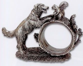 The 1824 Collection Silverplated Dog Napkin Ring