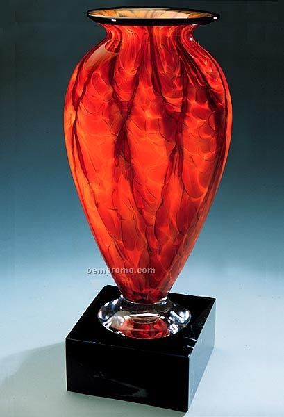 Diamond Blaze Mercury Vase (3.75