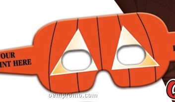 Pre-printed Pumpkin Glasses/ Holiday Fun Mask