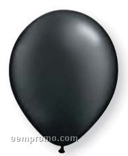 11" Onyx Black Latex Single Color Balloon