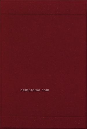 Oakmont Padded Menu Cover - 2 View/1p (5-1/2"X8-1/2")