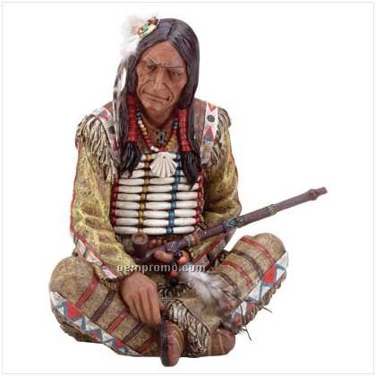 Peaceful Chief Figurine