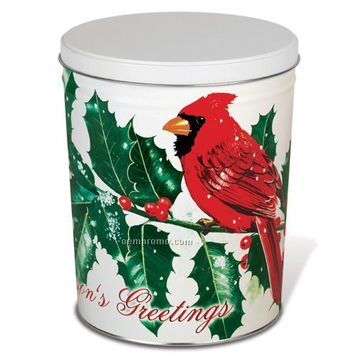 Stock 3 Gallon Gift Tin With Butter Popcorn