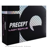 Clear Precept Lady Iq Plus Golf Ball W/Soft Feel/ Increased Climb - 12 Pack