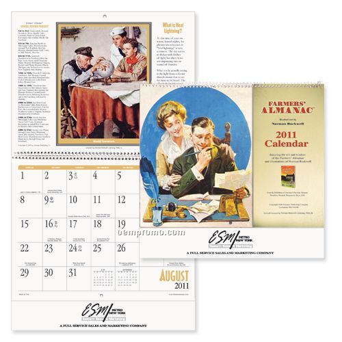 Farmer's Almanac Appointment Calendar