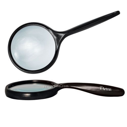 8x Bent Handle Hand-held Magnifier (2.5" Lens)