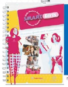 100 Sheet Gloss Cover Journal W/Pen Safe Back