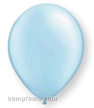 11" Light Blue Latex Single Color Balloon
