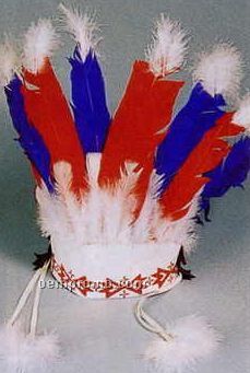 9 Feather Patriotic Headdress