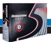 Bridgestone E5 Golf Ball With 2-piece Urethane Cover - 12 Pack