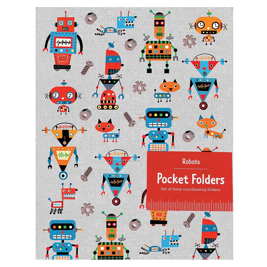 Robots Pocket Folders