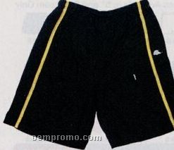 Cool Mesh W/ Contrasting Piping Youth Shorts W/ 7" Inseam (S-xl)