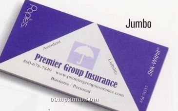 Jumbo 50-sheet Pad Paples Promotional Staples