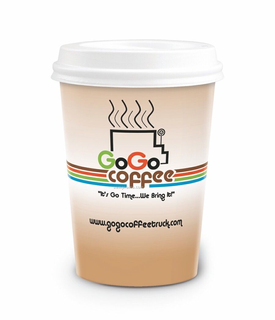 17 Oz. Heavy Duty Paper Hot Cup - Full Color