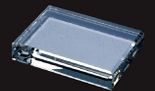 Optical Crystal Rectangle Paperweight (3"X4")