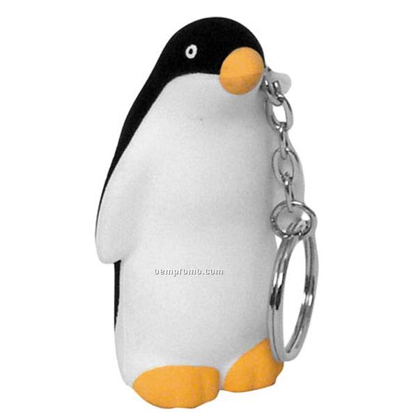 Penguin Key Chain Squeeze Toy