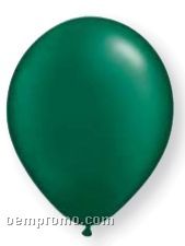 11" Forest Green Latex Single Color Balloon