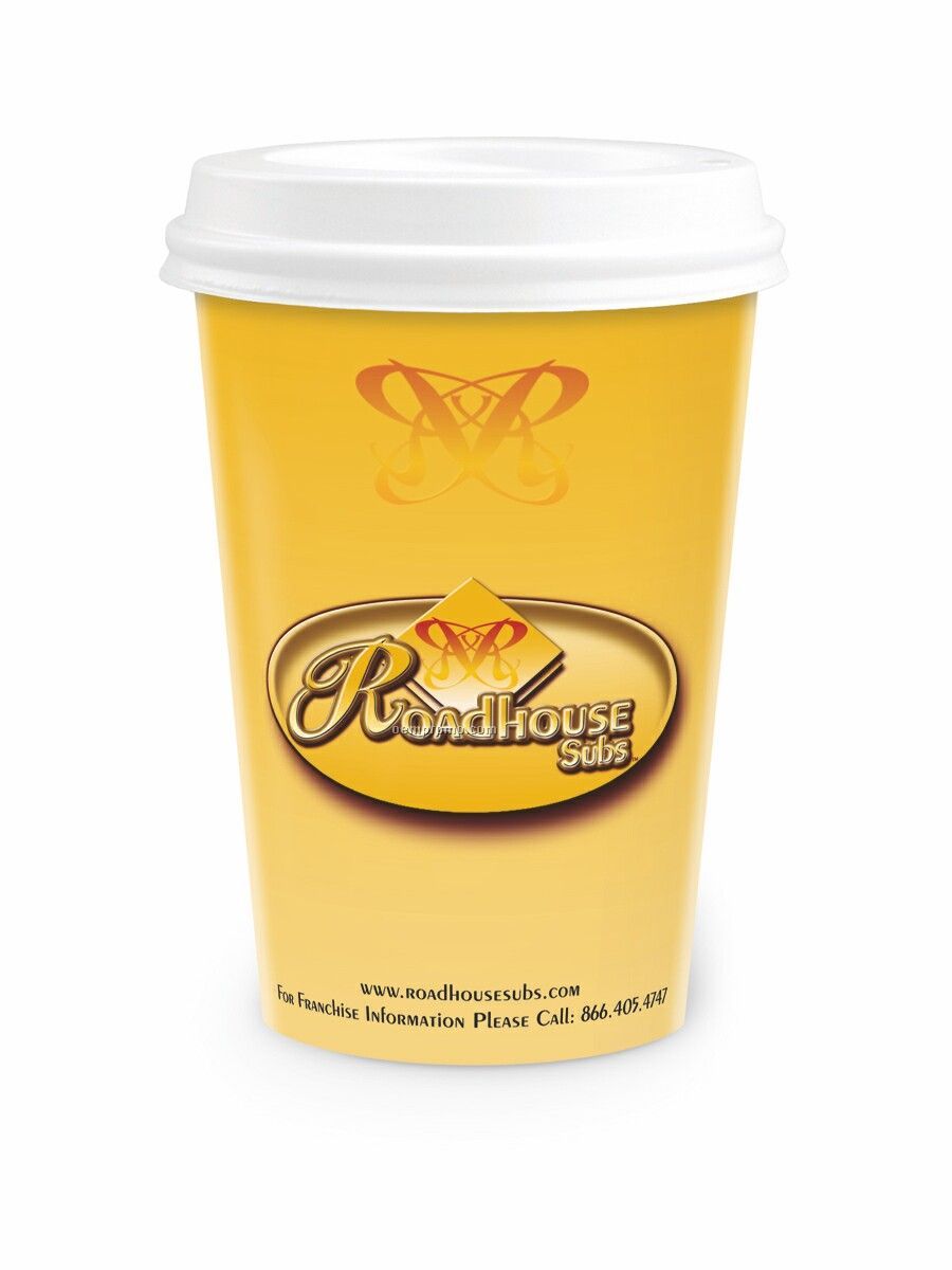 20 Oz. Heavy Duty Paper Hot Cup - Full Color