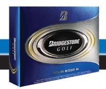 Bridgestone Tour B330s Golf Ball With Professional Swing Speed - 12 Pack