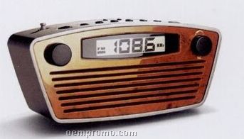 AM/FM Retro Radio W/ Alarm