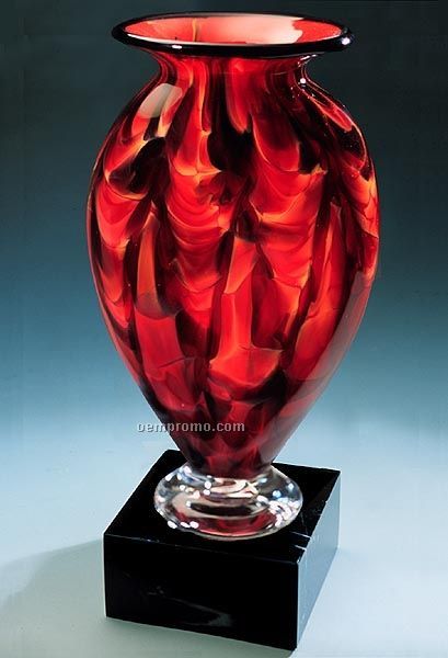 Diamond Ember Mercury Vase (4.25"X8")