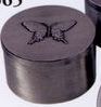 Pewter Finish Butterfly Votive Candle