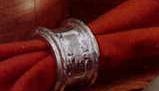 2" Queen Anne Napkin Ring (Set Of 4)