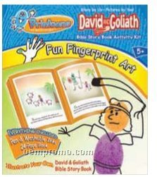 Printoons: David And Goliath Story Book Activity Kit