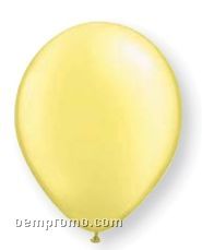 11" Lemon Chiffon Latex Single Color Balloon