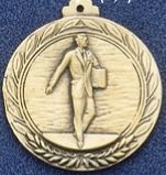 2.5" Stock Cast Medallion (Salesman)