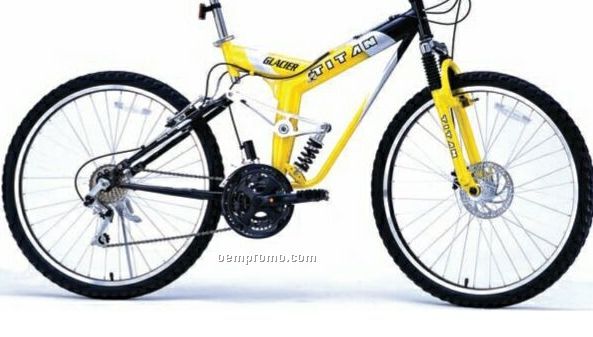 26" Dual Suspension Unisex Atb 21 Speed W/ Front Disc Brake Bicycle