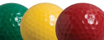 Colored Golf Balls - Logoed Or Stock