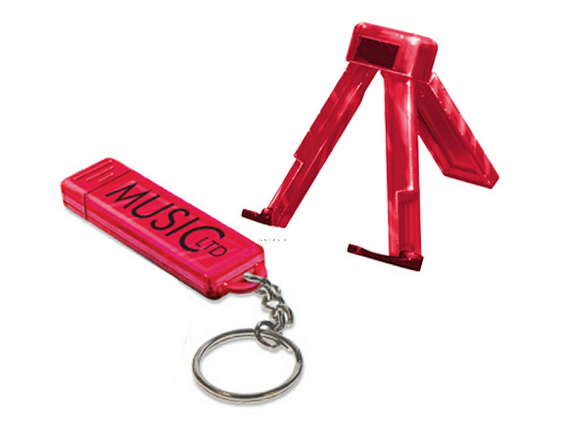 Tripod Stand Keychain For Phones And Mp3 Players