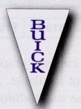 30' Stock Automotive Dealer Identity Pennant Strings (Buick)