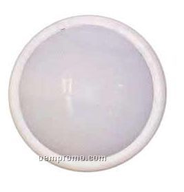 White Round Battery Operated Push Light