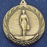 2.5" Stock Cast Medallion (Saleslady)