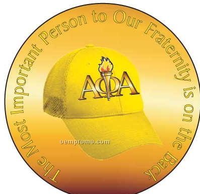 Alpha Phi Alpha Fraternity Hat Hand Mirror (2 1/2")