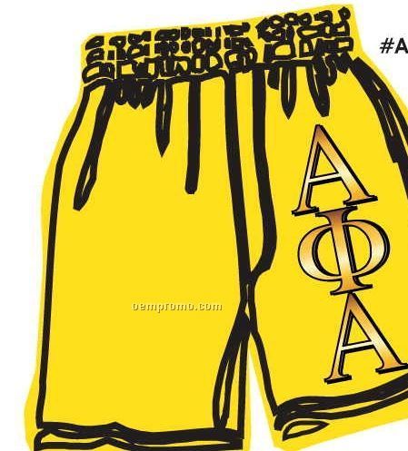 Alpha Phi Alpha Fraternity Shorts Acrylic Coaster W/ Felt Back