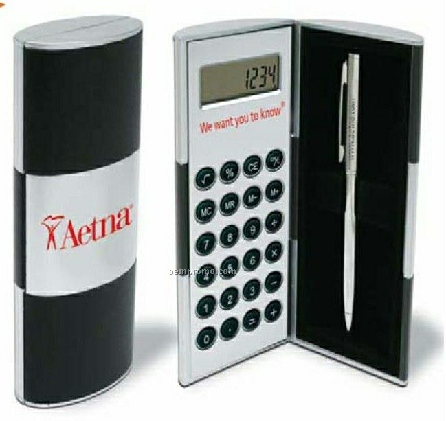 Big Illusion Series Calculator & Pen Set