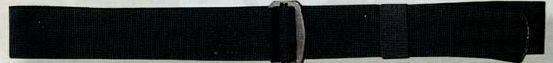 Black Adjustable Nylon Battle Dress Uniform Belt (54")
