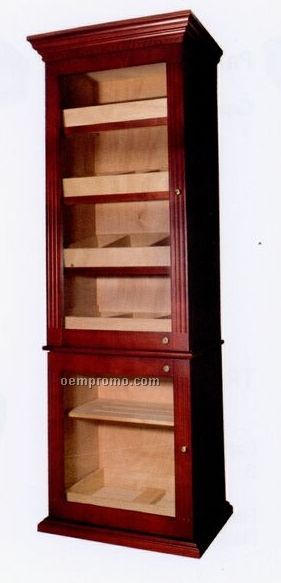 Commercial Style Humidor Display W/ Removable Bundle Tray