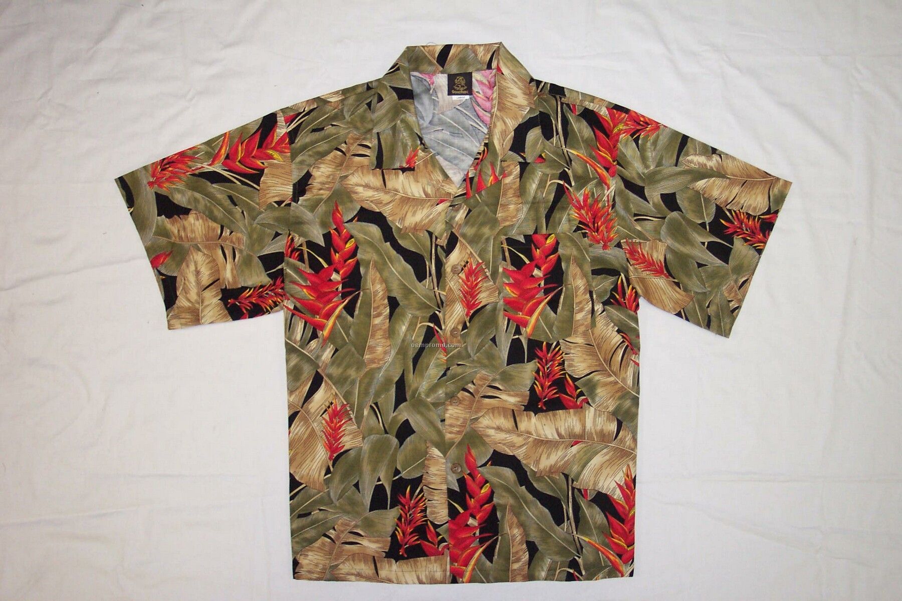 Men's Camp Shirt Vintage Paradise (Xs-xl)