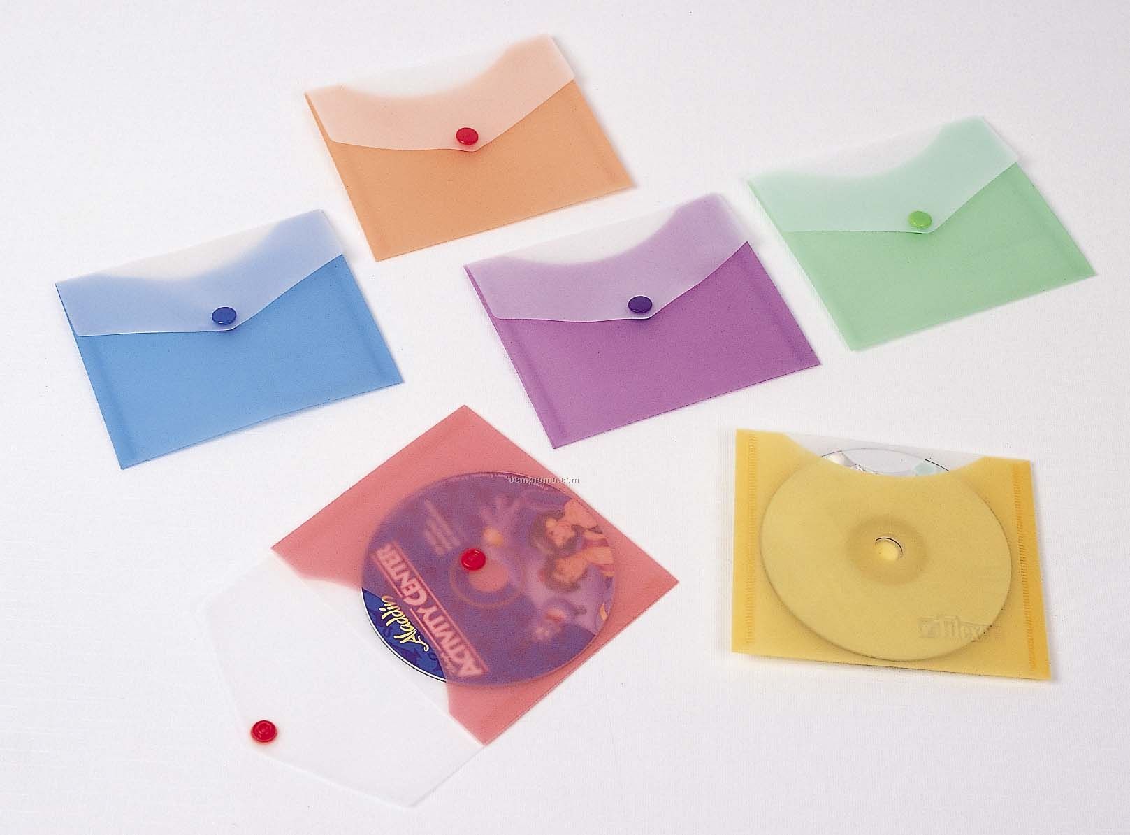 Strawberry Red CD Poly Envelope