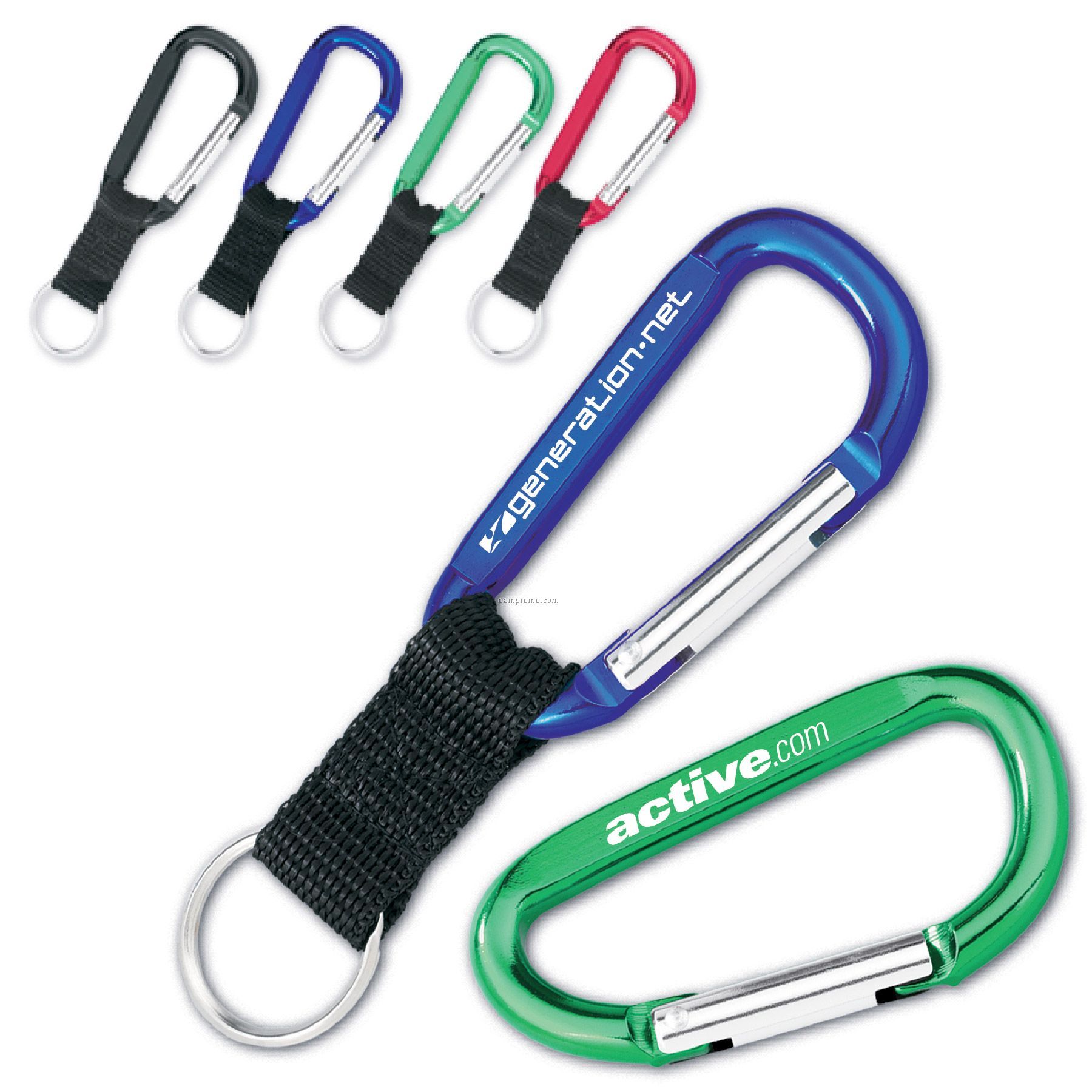 8cm Carabiner With Lanyard