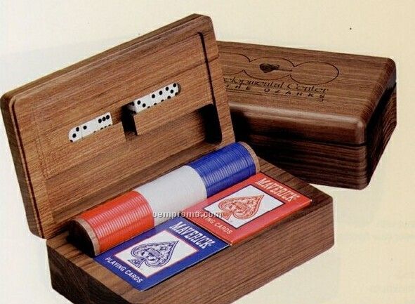 Deluxe Wood Game Box